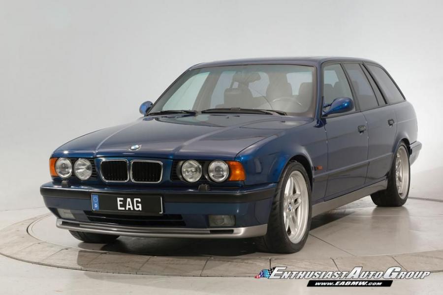  BMW M5 Touring (Avus Blue) (WBSHJ91070BL01767) (E34) 1994 года  (фото 55 из 100)